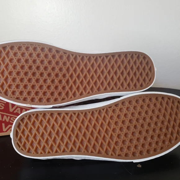 Vans Black Floral Slip-On Sneakers - Picture 4 of 4